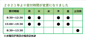 受付時間